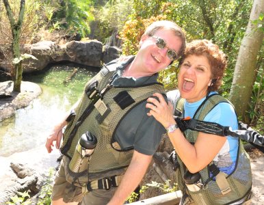 Roger and Tina at Disney